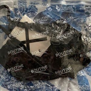 Boutine black small bottoms